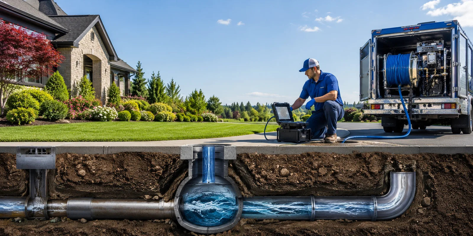 Drainage restoration information for Darlington, IN